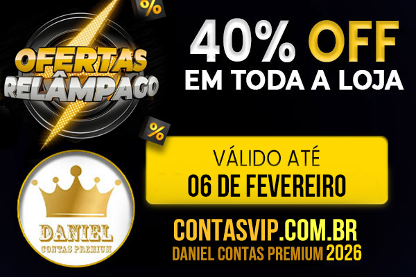 Black November até 40% OFF - Daniel Contas Premium